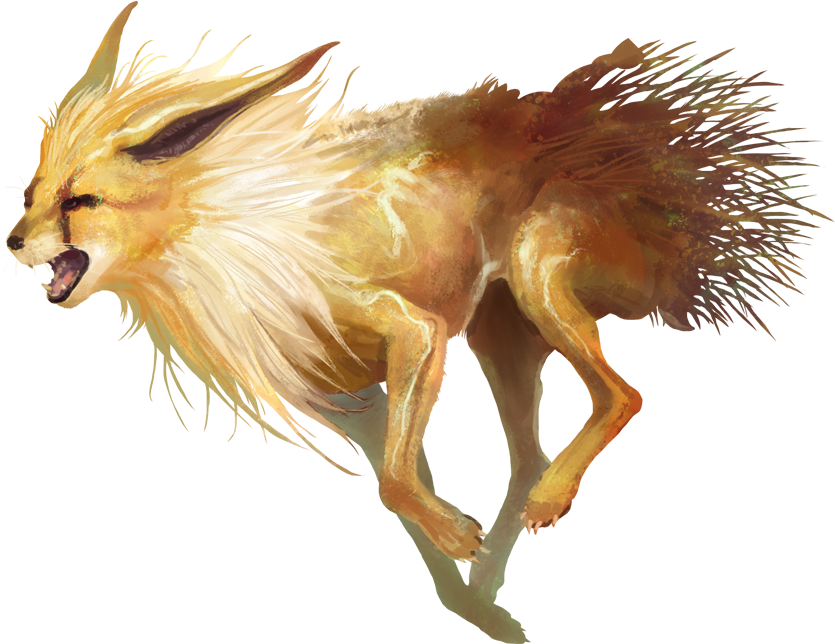 Jolteon Realistico - Drawing (914x746), Png Download