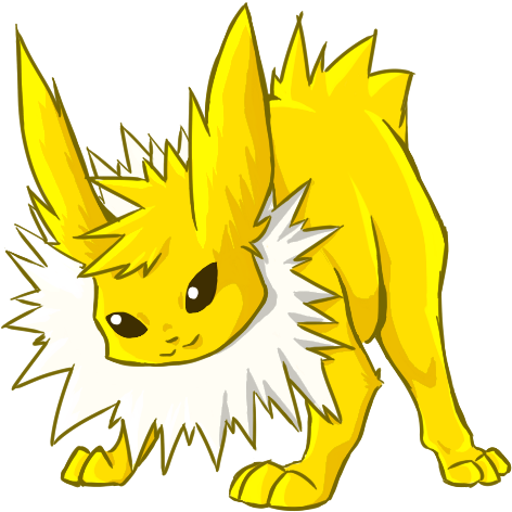 Jpg Freeuse Jolteon Chibi By Kientrae On Deviantart - Painting (500x500), Png Download