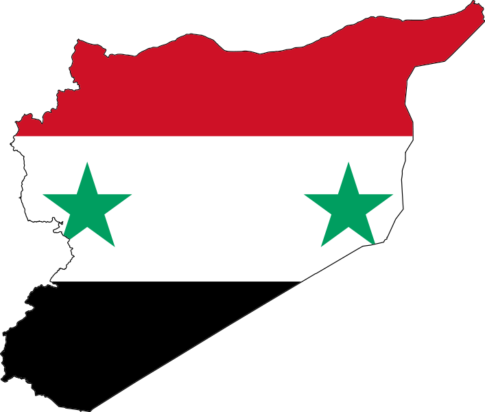 For - Syria Flag (707x600), Png Download