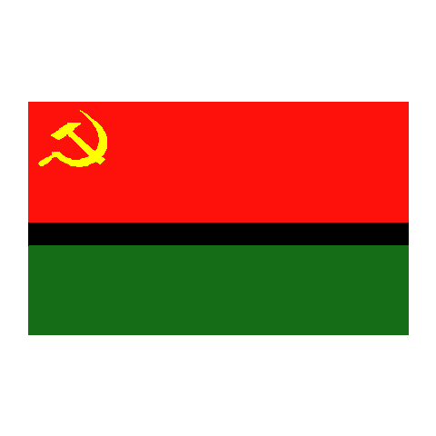 Lyedensh Flag - Hammer And Sickle (480x480), Png Download