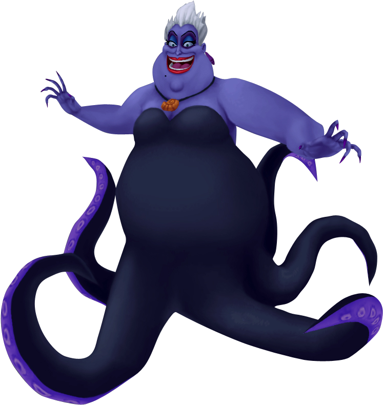 Ursula - Kingdom Hearts Ursula (767x800), Png Download