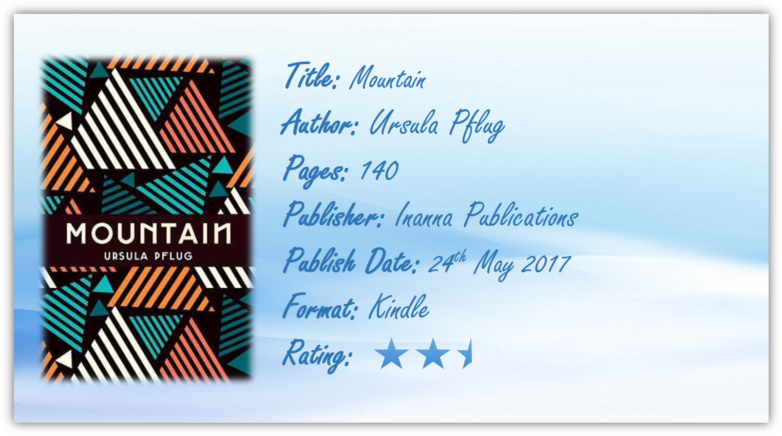 Mountain By Ursula Pflug Tells The Story Of Camden - Mountain (1534x861), Png Download