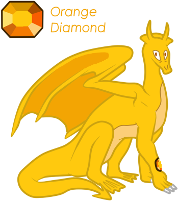 Corrupted Orange Diamond - Steven Universe Corrupted Diamonds (400x400), Png Download