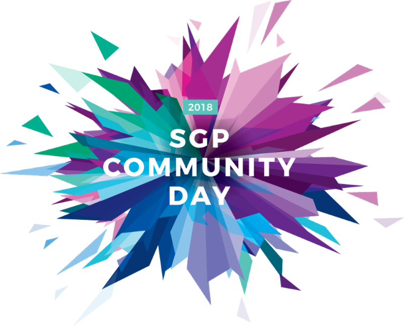 Sgp Community Day - Geometric Firework (800x645), Png Download
