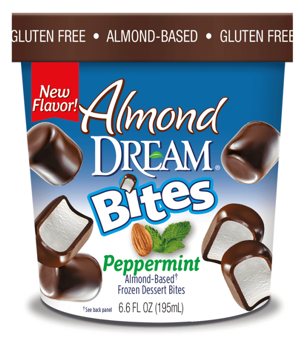 Peppermint Dessert Bites - Almond Dream Bites Frozen Dessert Bites, Almond-based, (1024x1024), Png Download