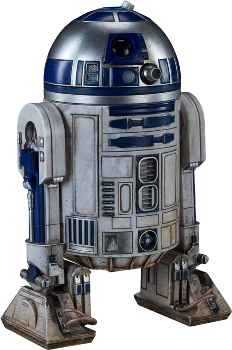 R2-d2 Deluxe Sixth Scale Figure - Star Wars R2-d2 Deluxe 1/6 Scale Figure (480x725), Png Download