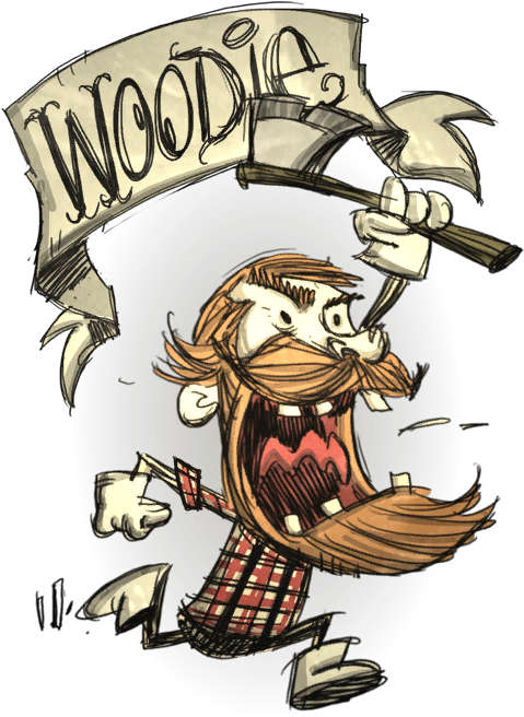 Don T Starve Lumberjack (560x720), Png Download