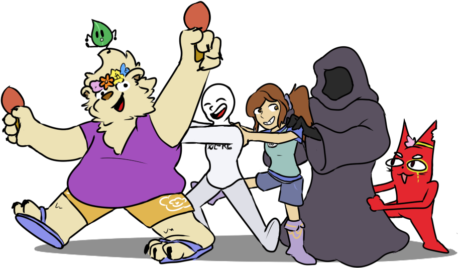 Everybody Do The Cooonga, Everybody Do The Cooonga~ - Cartoon (967x578), Png Download