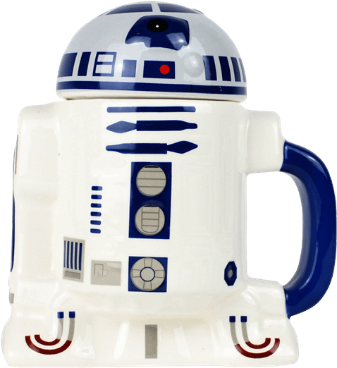 R2d2 Coffee Mugr2d2 Coffee Mug For By Modern Art - Star Wars R2-d2 3d Ceramic Cup (600x600), Png Download