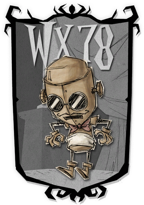 Video Games - Don T Starve Wickerbottom Skin (483x687), Png Download