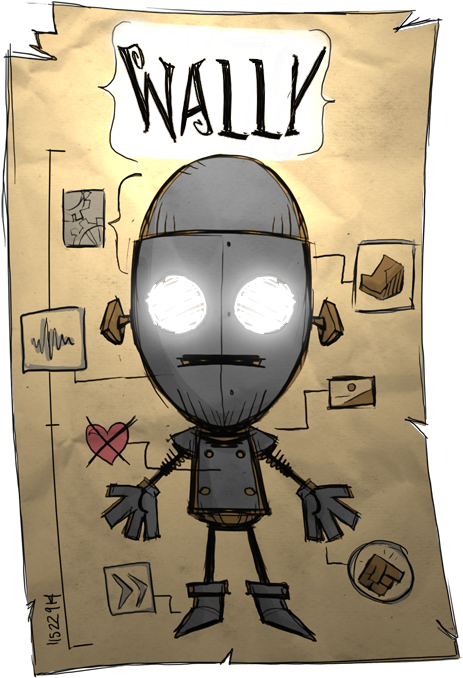 Image - Don T Starve Wx 78 (561x720), Png Download