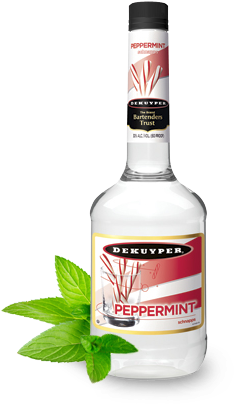 Dekuyper® Peppermint Schnapps Liqueur - Dekuyper Peppermint Schnapps (324x432), Png Download