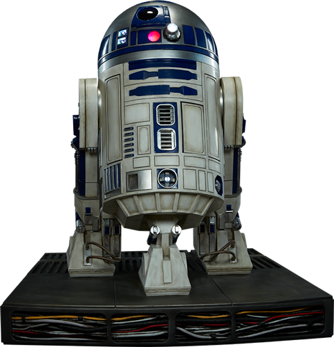 R2-d2 Statue - Star Wars Life-size Statue R2-d2 122 Cm (480x499), Png Download