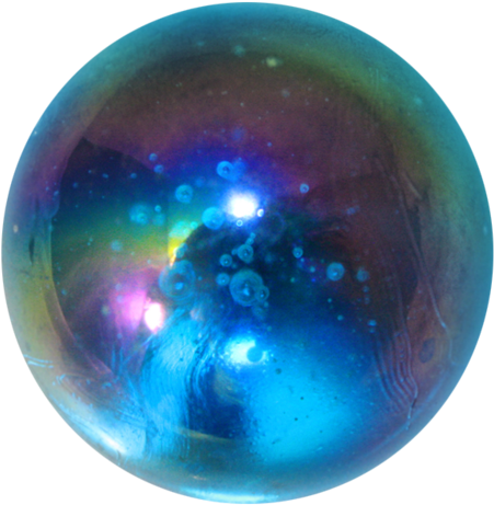 Wideeyedcrystals - Oilie Marbles (475x480), Png Download