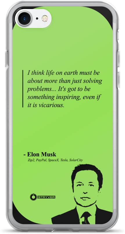 Elon Musk "more Than Just Solving Problems" - React (480x480), Png Download
