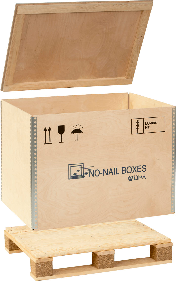 Clip Art Transparent Library Collapsible Plywood Boxes - Box (1000x1500), Png Download