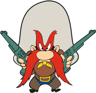 Yosemite Sam Vector - Yosemite Sam Looney Tunes (400x400), Png Download