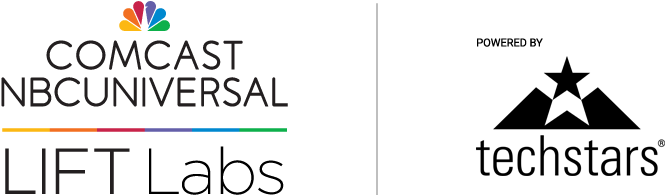 Techstars - Comcast Nbcuniversal Lift Labs (792x248), Png Download