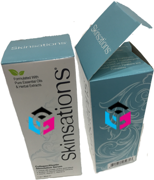 Cardboard Boxes - 24 Pt Card Stock Box (350x375), Png Download