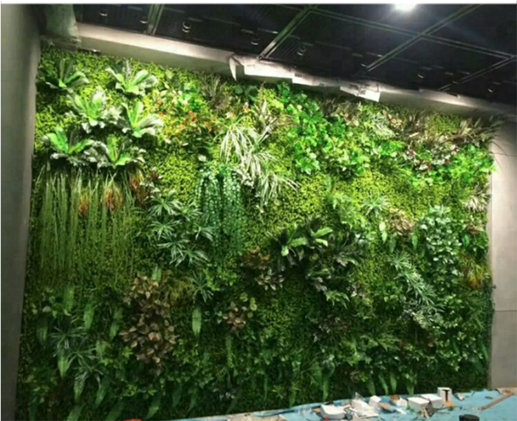 New Design Vertical Plants Wall Artificial Green Wall (750x750), Png Download