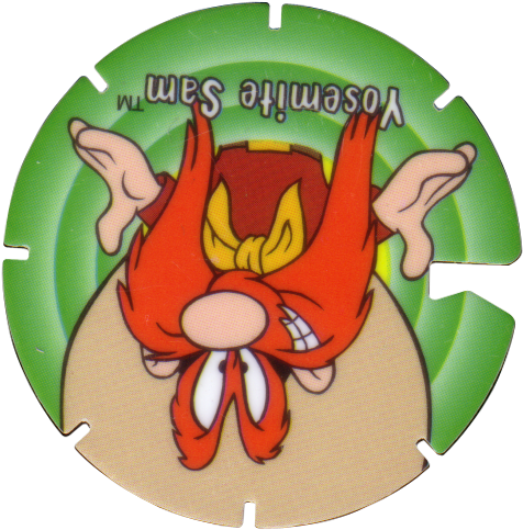 Tazos > Series 1 > 101 140 Looney Tunes Techno 111 - Tazos (500x500), Png Download