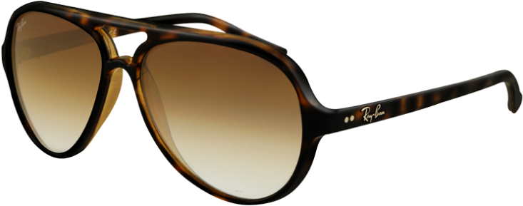 Ray-ban - Ray Ban Cats 4125 (750x424), Png Download