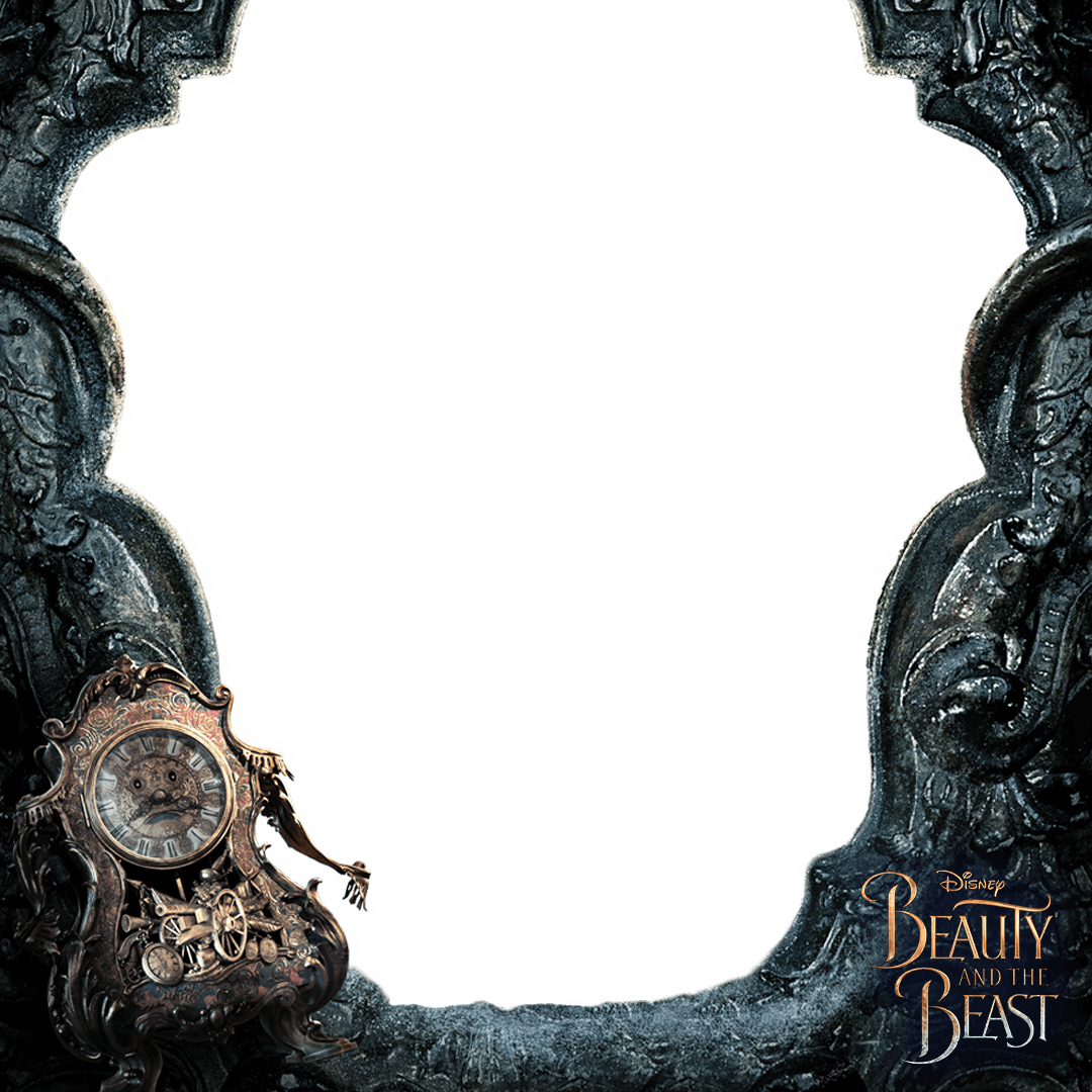 Frame 2 Cogsworth - Beauty And The Beast Png (1080x1080), Png Download