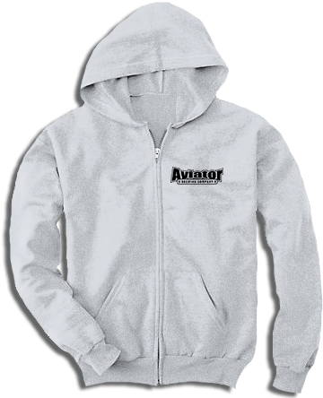 Aviator Beer Is My Friend Grey Zipper Hoodie - Hoodie (597x455), Png Download