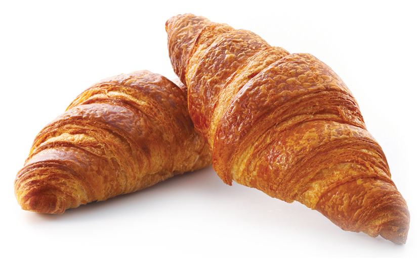 Clipart Transparent Croissants Png (830x515), Png Download