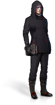 Templar Preacher Male - Shadowrun Hood (300x436), Png Download