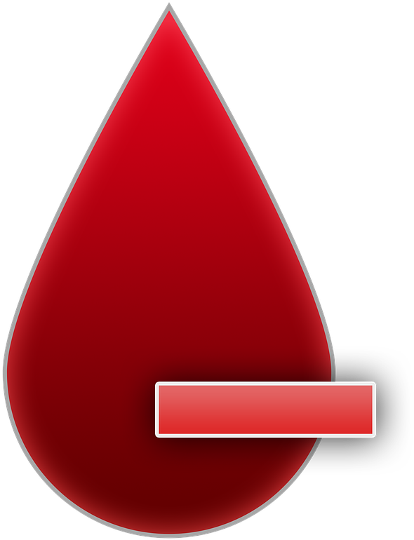 Blood A Drop Of Blood Blood Group - Sangre Factor Rh (905x1280), Png Download