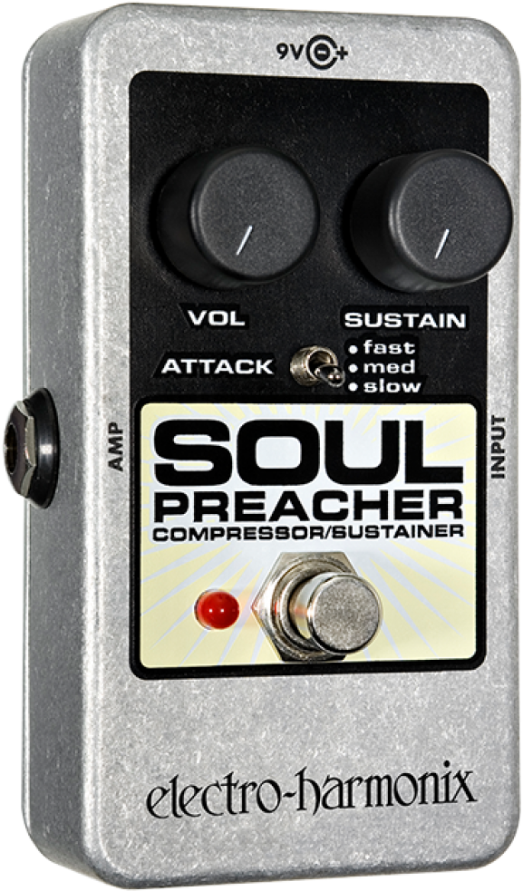 See Larger Picture / Download Png Image File - Electro Harmonix Soul Preacher - Compressor/sustainer (450x640), Png Download