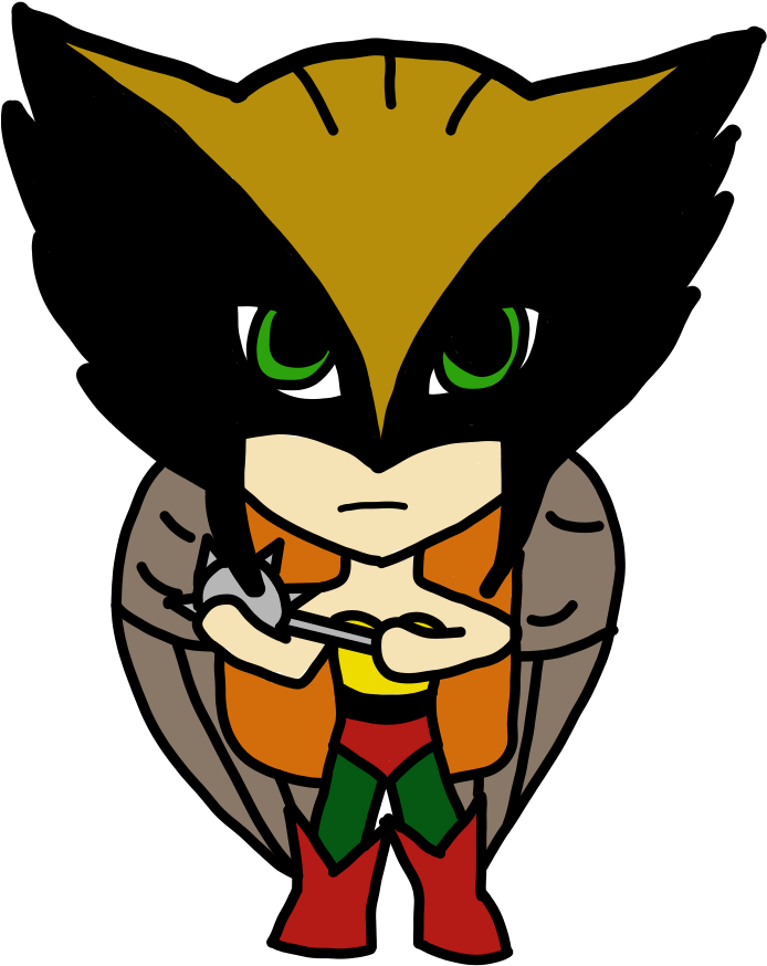 Png Freeuse Download Hawkgirl By Usagi On Deviantart - Hawkgirl Clipart (705x979), Png Download