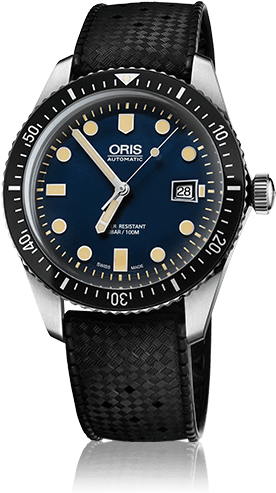 Rubber Strap Dive Watch (325x511), Png Download