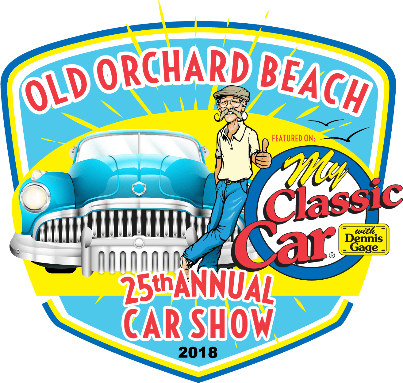 2018 Old Orchard Beach Car Show Event Logo - Just One More Car I Promise Funny Auto Car Lover (1356x1368), Png Download
