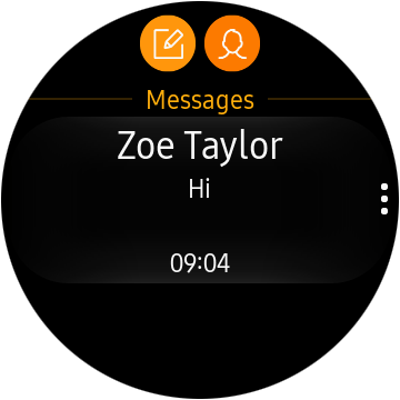 Read Text Message - Samsung Gear S3 (360x360), Png Download