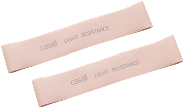 Rubber Band Light 2pcs - Casall Resistance Bands (385x550), Png Download