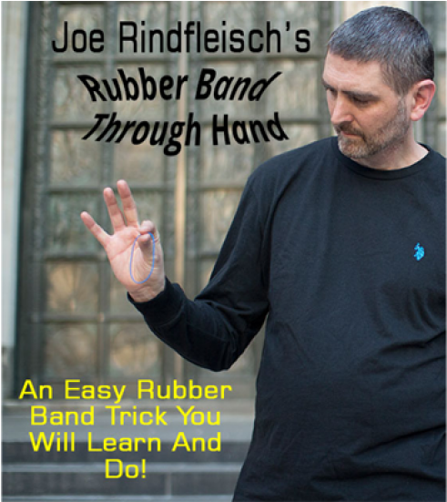 Rubber Band Through Hand By Joe Rindfleish Video Download (980x550), Png Download