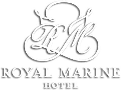 Royal Marine Hotel Logo (400x303), Png Download