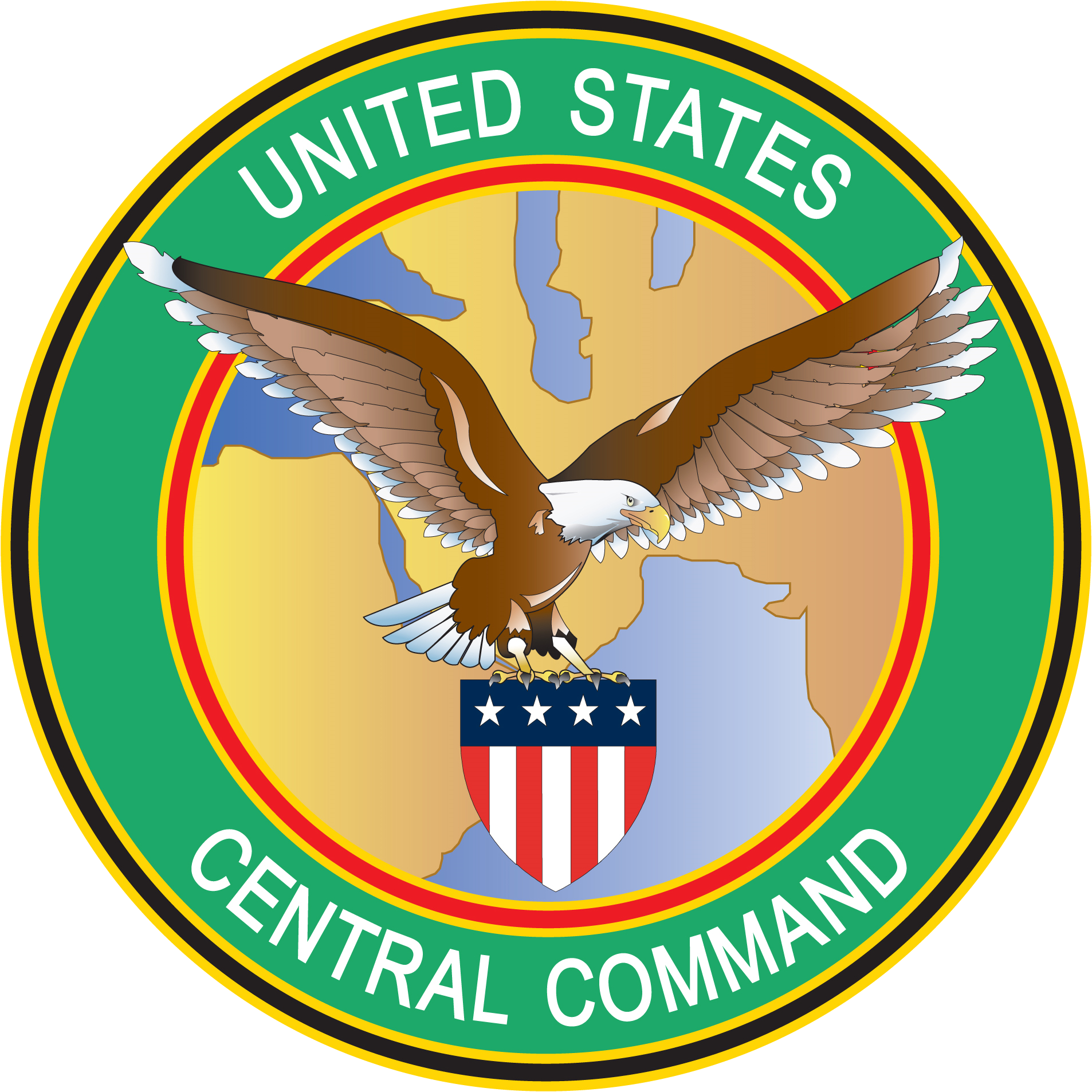 Seal Of The United States Central Command - Us Central Command Logo (1906x1906), Png Download