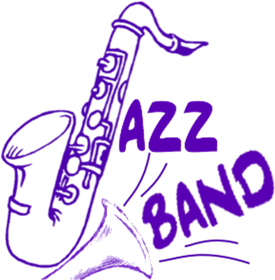 Jazz Band Image Free - Select Gifts Saxophone - Engraved Personalised Silver (600x594), Png Download