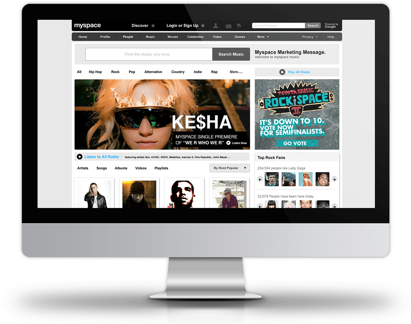 Music Homepage / Detail - Kesha We R Who We (1925x1127), Png Download