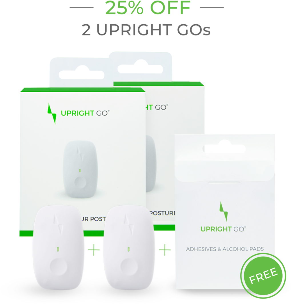 2 Upright Gos - Adhesive (1060x1154), Png Download