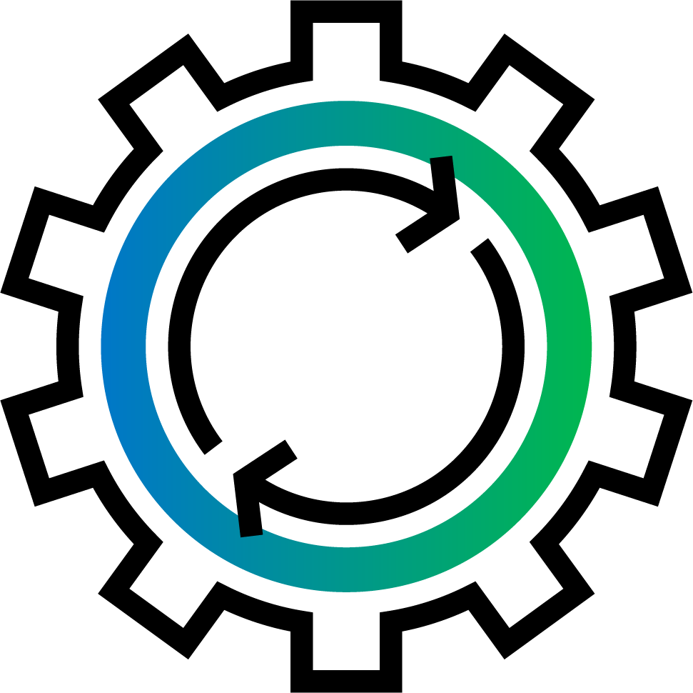 Cogwheel - Marketing Automation Free Vector (971x970), Png Download