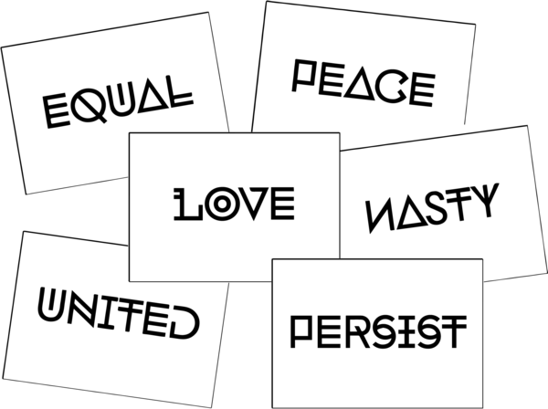 United Together, Women's March & Support Tattoo Set - Mytat Women's March, Anti Trump, Resistance, Empowering (600x448), Png Download