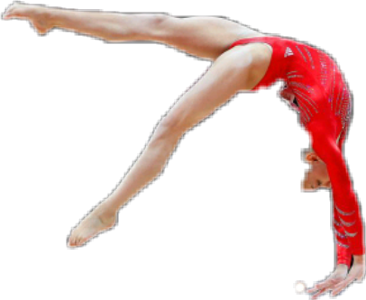 Gymnastics (406x333), Png Download