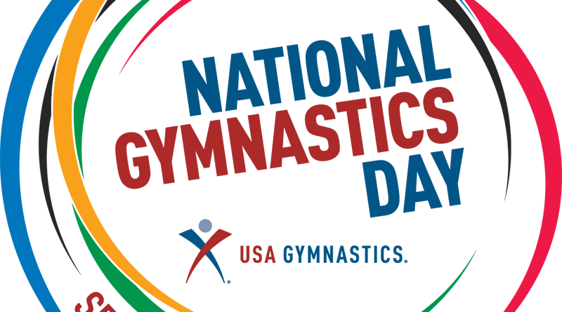 National Gymnastics Day Sno - National Gymnastics Day 2018 (800x445), Png Download