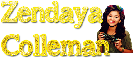 Graphic Black And White Colleman Name Png By Famoustarspatytutus - Zendaya Name Png (600x500), Png Download