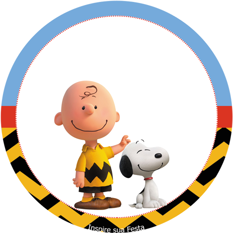 Snoopy Kit Festa Grátis Inspire Sua Festa ® Snoopy - Snoopy Charlie (500x500), Png Download