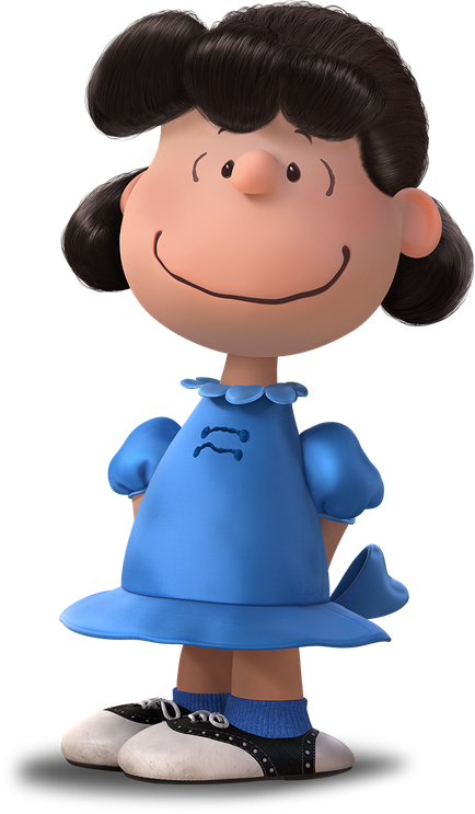 Learn About Charles "charlie" Brown, Also Called Chuck, - Lucy Van Pelt Peanuts Movie (434x743), Png Download